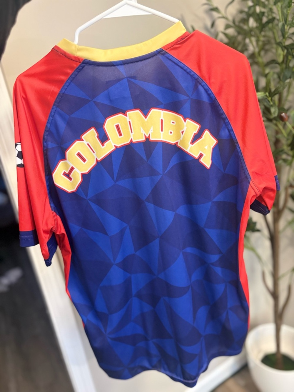 Colombia XCelsiusActive Blue & Red Soccer Jersey - Picture 2 of 4